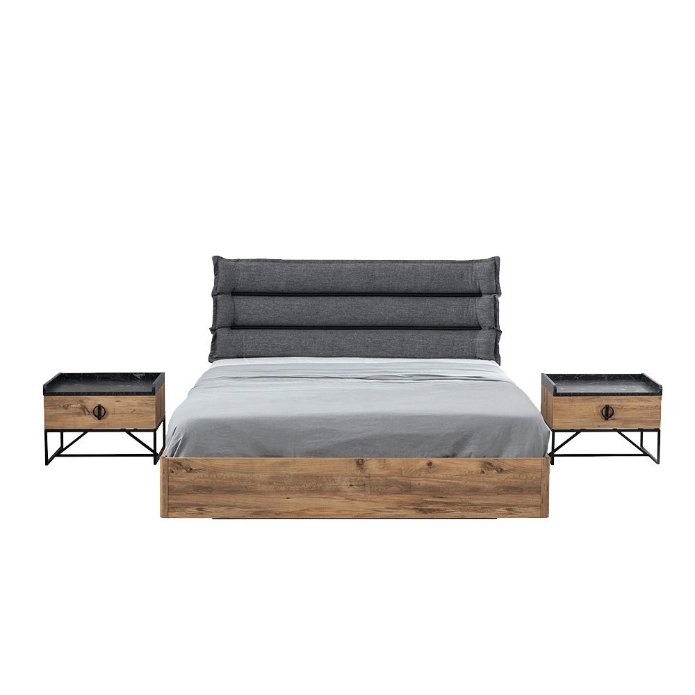 Loft Base Bed + Headboard