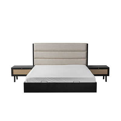 Rattan Dark Karyola Başlık