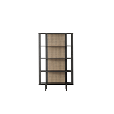 Rattan Dark Kitaplık
