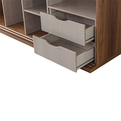 Wood Sliding Cabinet Drawer