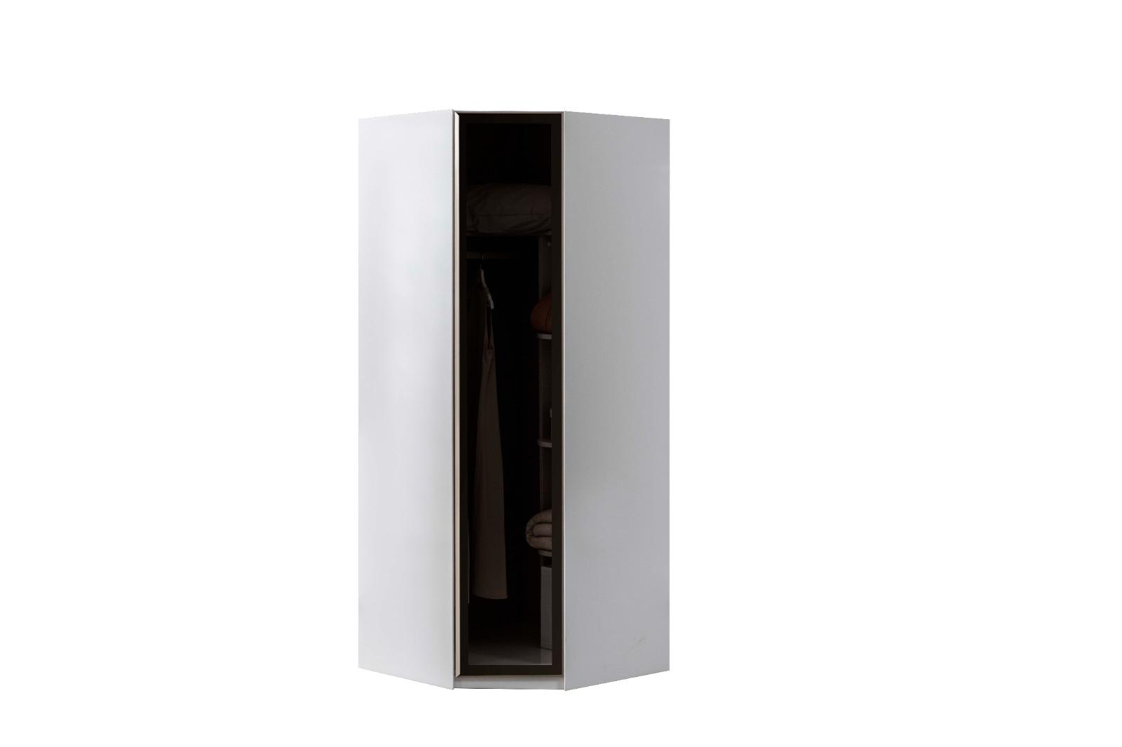 Noble Corner Glass Door Cabinet