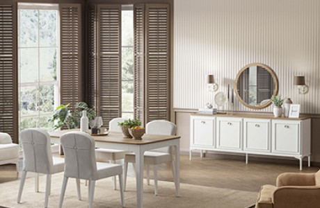 Modern Country Dining Room