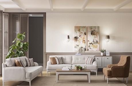Modern Country Sofa Set