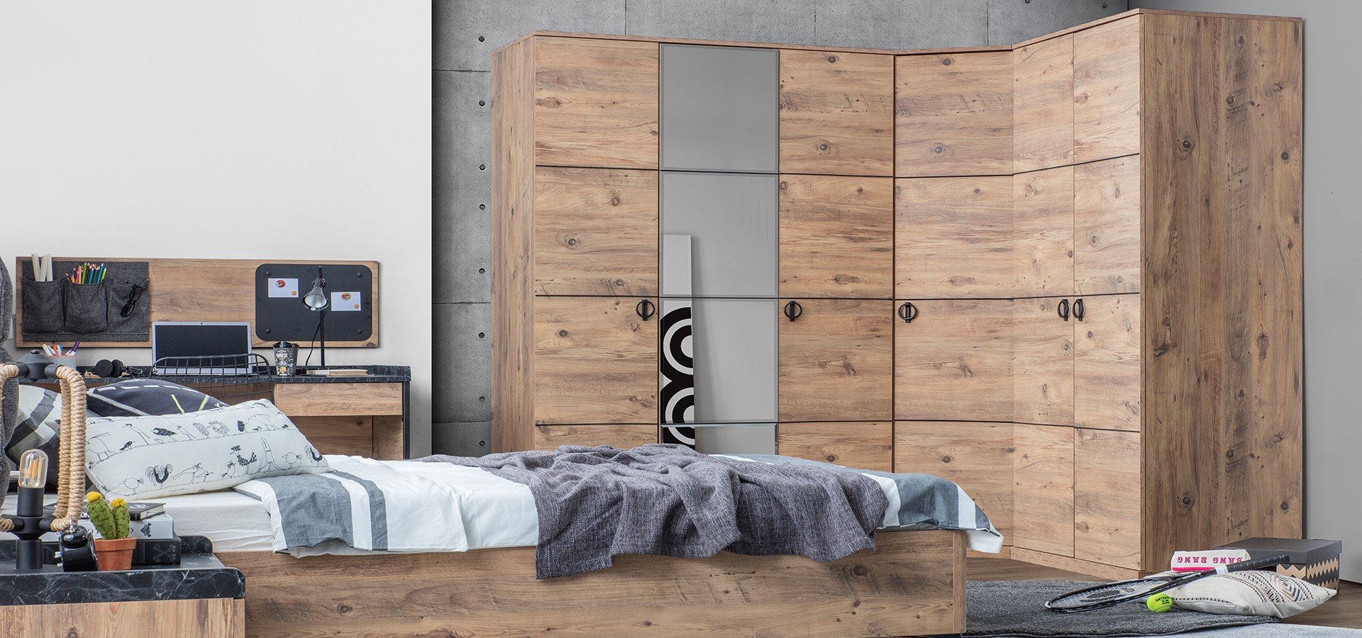Loft Genç Odası Gala Mobilya